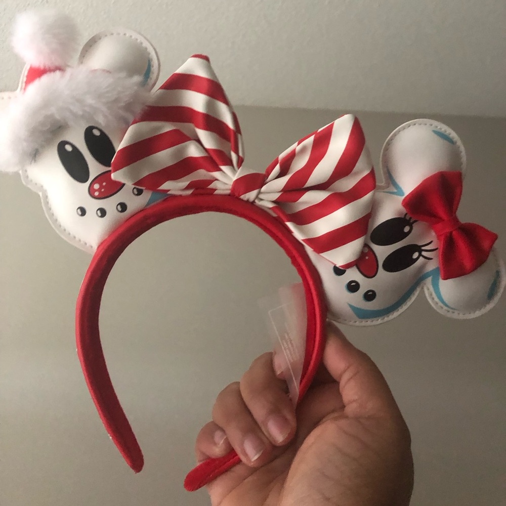 Loungefly fly Christmas Mickey ears